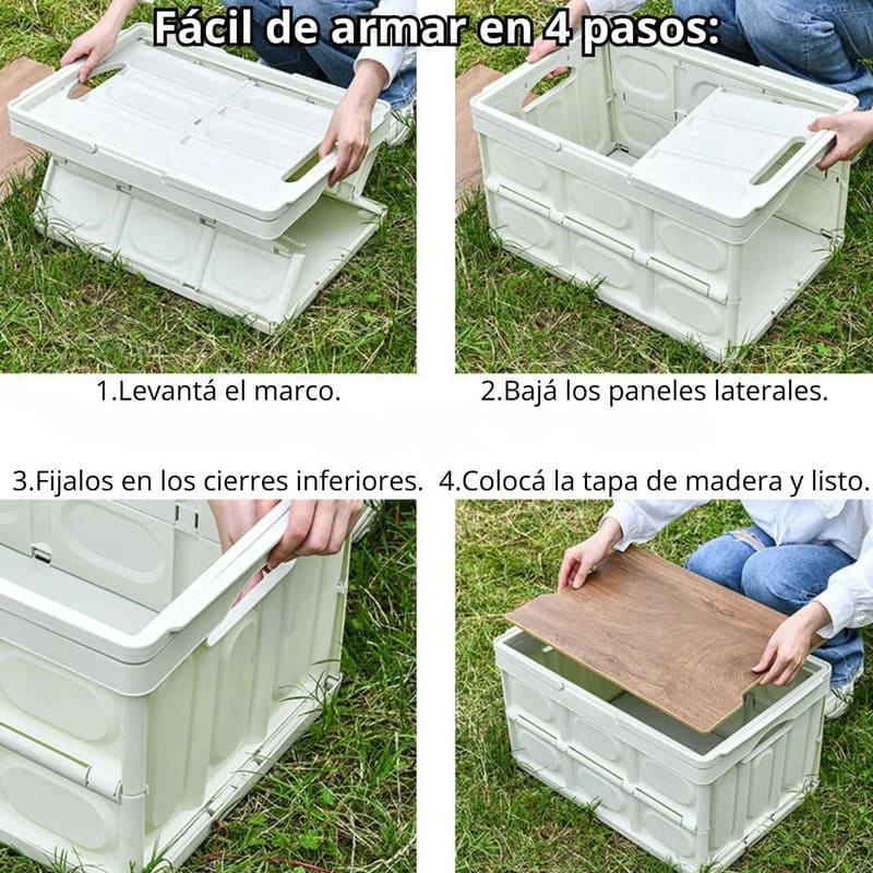 Set X2 Cajas Plegables Multiuso 30L + 55L - Image 8