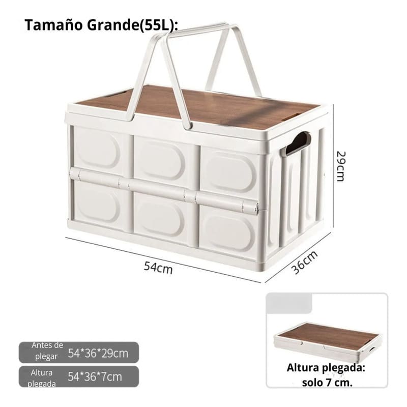 Set X2 Cajas Plegables Multiuso 30L + 55L - Image 2