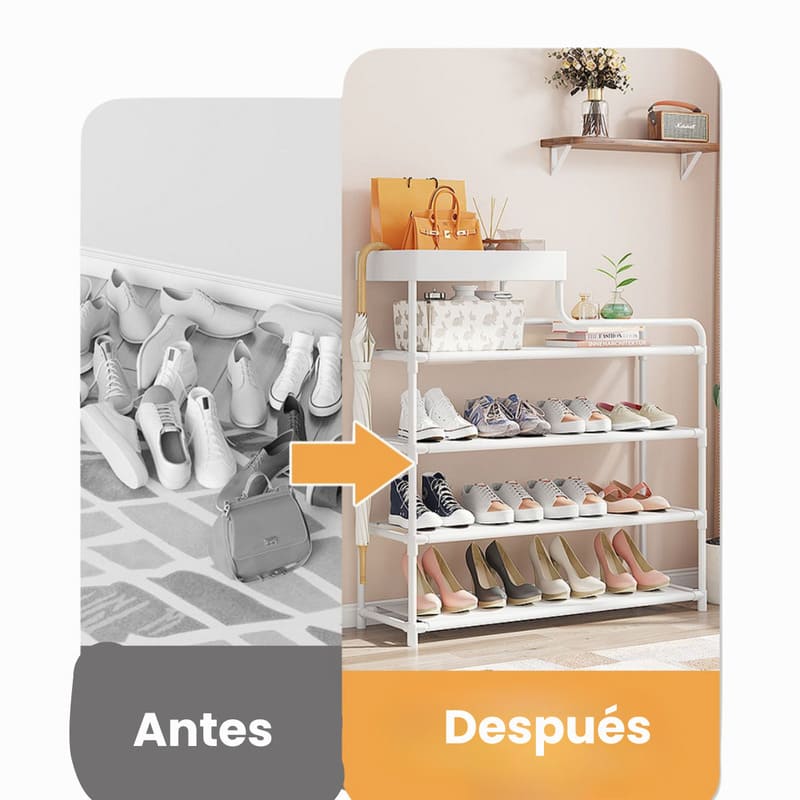 Zapatero Organizador Metálico | 3 Niveles - Image 7
